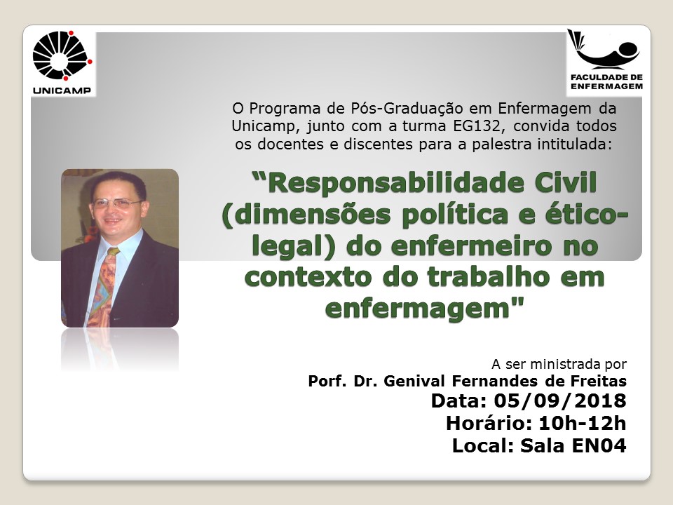 Responsabilidade Civil (dimensões política e ético-legal) do enfermeiro no contexto do trabalho em enfermagem