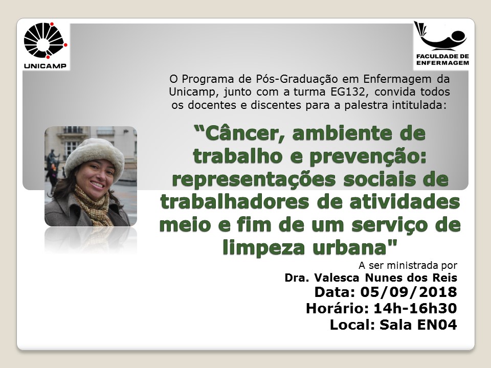 Câncer, ambiente de trabalho e prevenção: representações sociais de trabalhadores de atividades meio e fim de um serviço de limpeza urbana