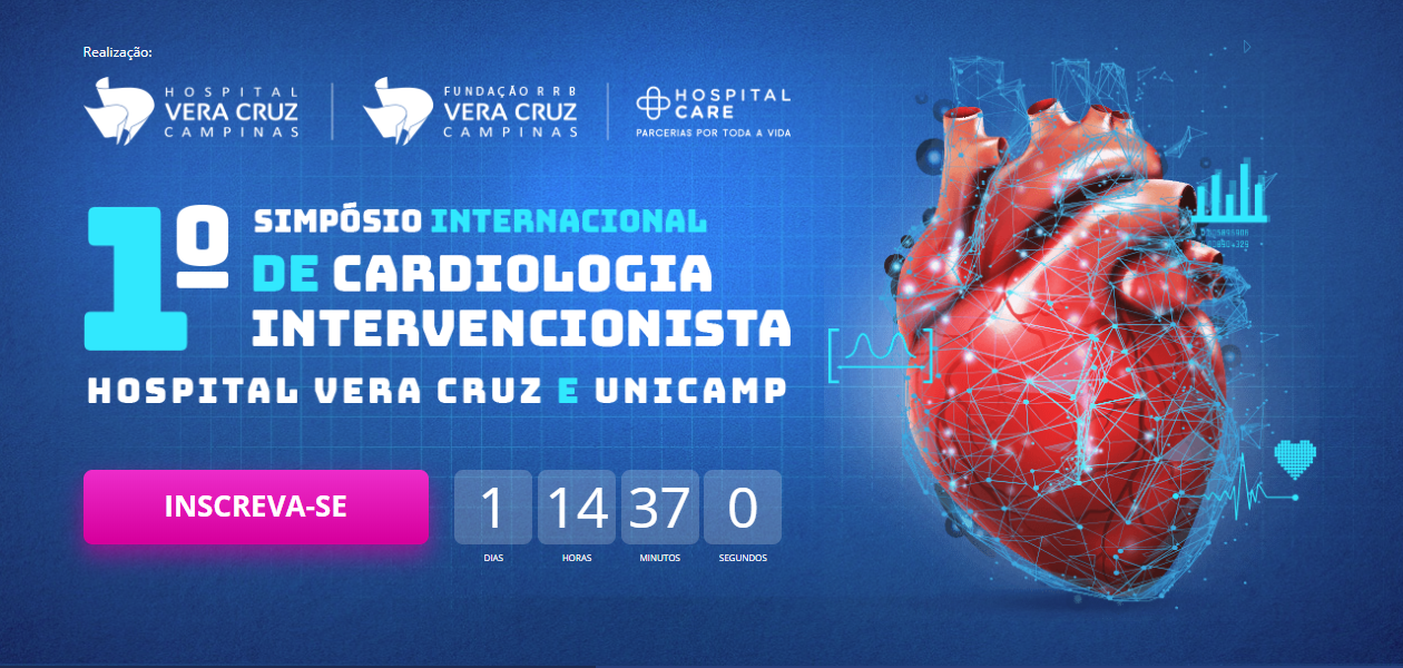 1° Simpósio Internacional de Cardiologia Hospital Vera Cruz e Unicamp 