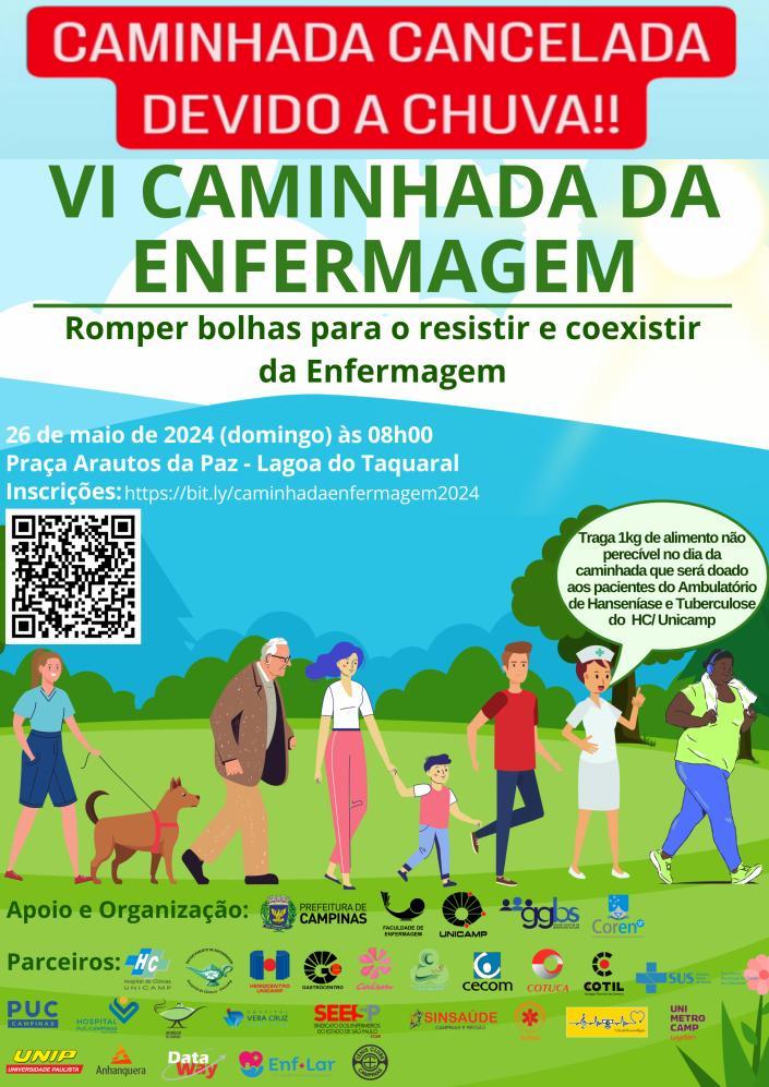 CANCELADA - VI Caminhada da Enfermagem