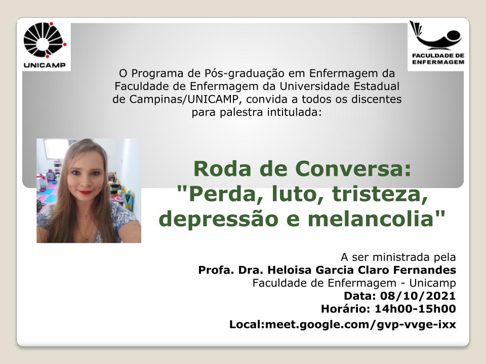 Roda de Conversa Saúde Mental