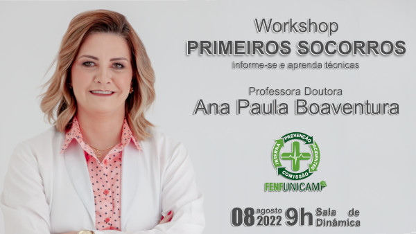 Workshop Primeiros Socorros 08.08.22