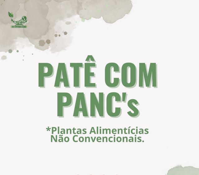 Receita patê PANCs