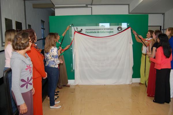 Inauguração do quadro de formandos