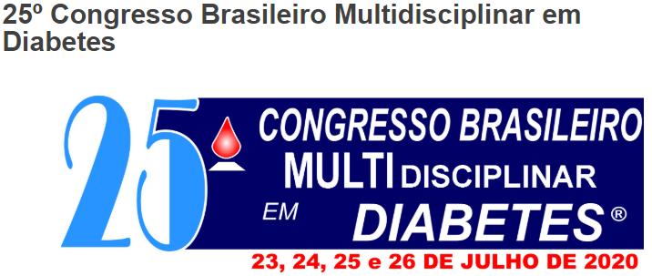 25° Congresso Brasileiro Multidisciplinar em Diabetes 