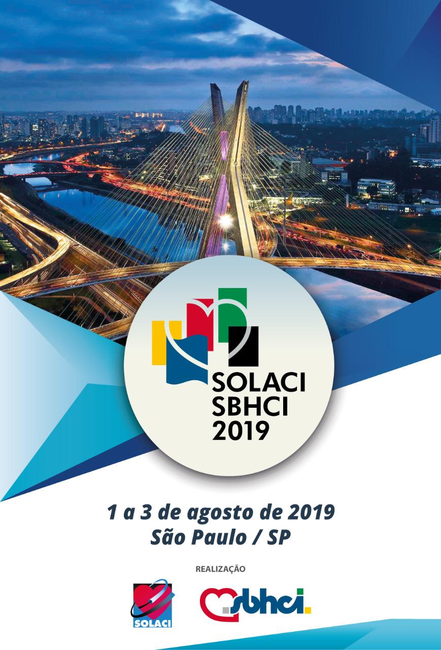 Congresso SOLACI & SBHCI 2019