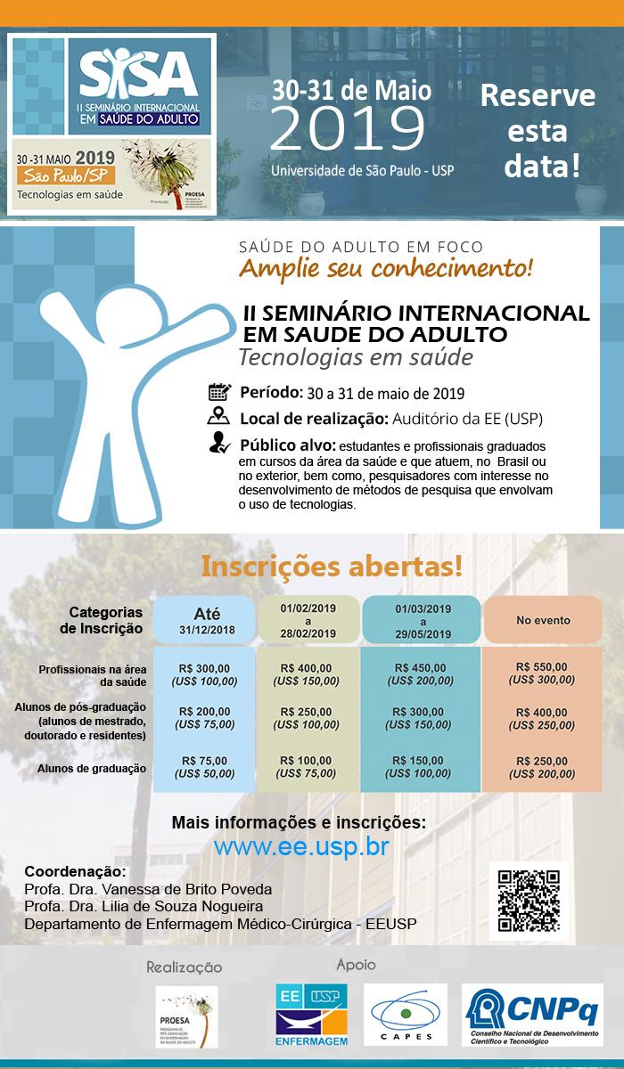 II Seminário Internacional em Saúde do Adulto