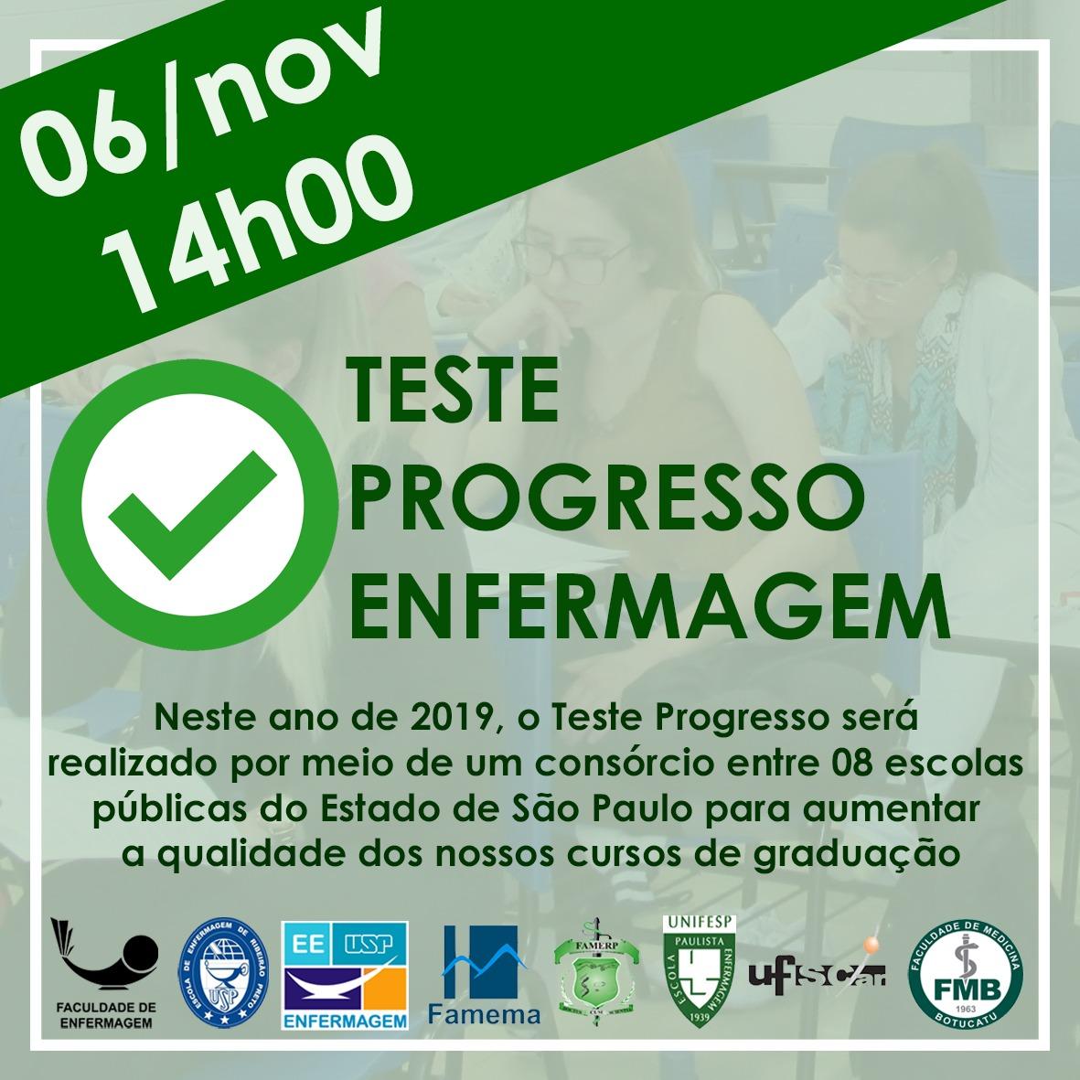 Teste Progresso Enfermagem