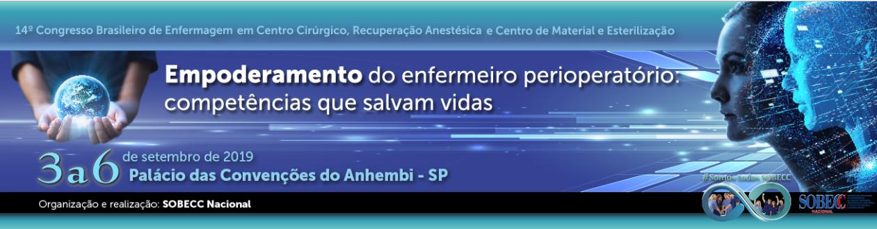 Congresso Brasileiro de Enfermagem em Centro Cirúrgico, Recuperação Anestésica e Centro de Material